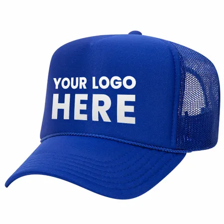 Otto 5-Panel High Crown Foam Trucker Hats, Mesh Back Cap - 39-165 - Bottle Openers Now