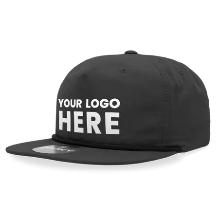 Decky 6032 - Classic Rope Cap, 5 Panel Flat Bill Hat, Snapback - Bottle Openers Now