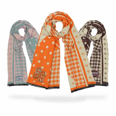 Cozy Cotton Polyester Scarves - Bottle Openers Now