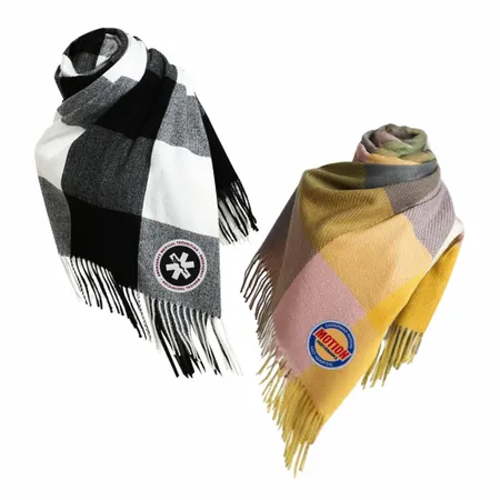 Plush Polyester Scarves - Bottle Openers Now