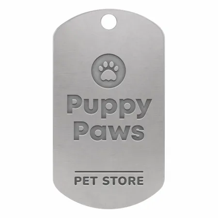Die Struck Metal Dog Tags - Bottle Openers Now
