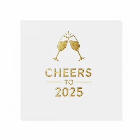 New Years Napkins - Bottle Openers Now