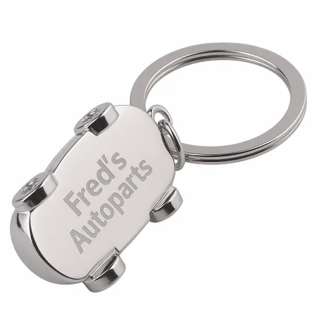 Intricate Car-shaped Metal Keychain - Bottle Openers Now