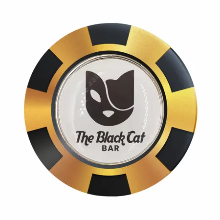 Metal Poker Chips Magnetic - Bottle Openers Now