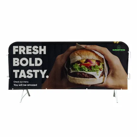 Crowd Barrier Covers - Bottle Openers Now