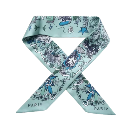 Silk Hair Tie Scarves - Bottle Openers Now