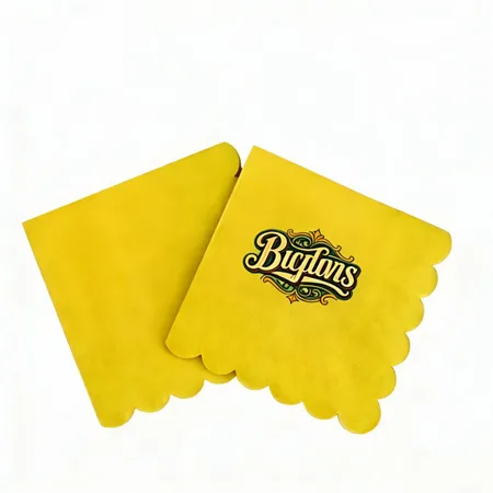 Scallop Beverage Napkins - Bottle Openers Now