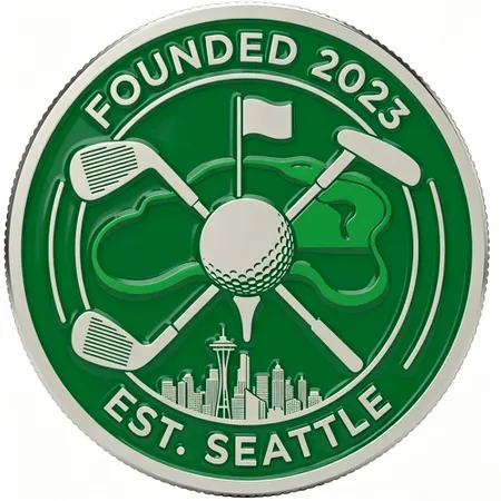 Soft Enamel Golf Ball Markers - Bottle Openers Now