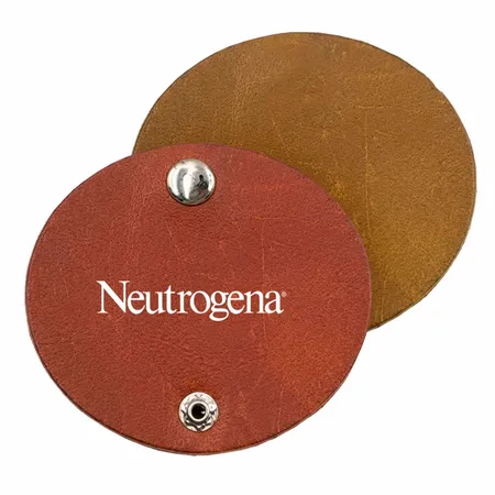 Round PU Leather Cable Organizers - Bottle Openers Now