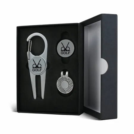 Deluxe Golf Divot Tool Set with Ball Markers - Bottle Openers Now