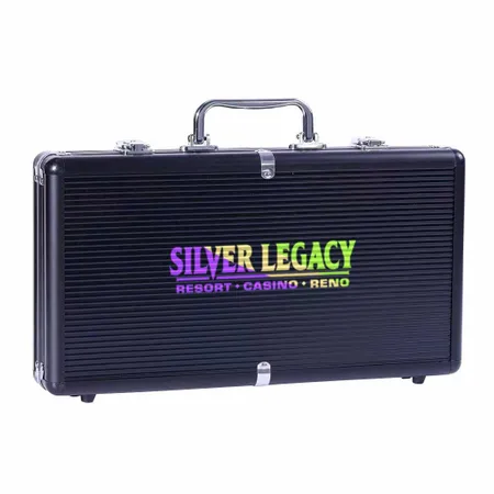 300ct Aluminum Poker Chip Cases - Bottle Openers Now