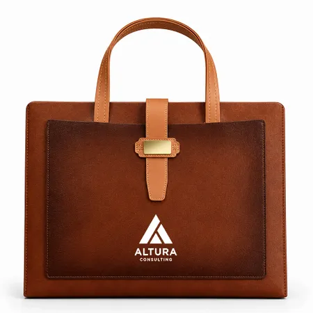 Leather Document Holders with Handle - Bottle Openers Now