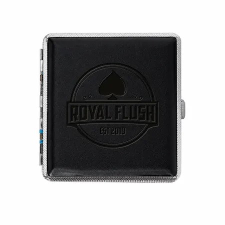 Leather Grain Metal Cigarette Cases - Bottle Openers Now
