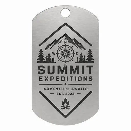 Laser Cut Metal Dog Tags - Bottle Openers Now