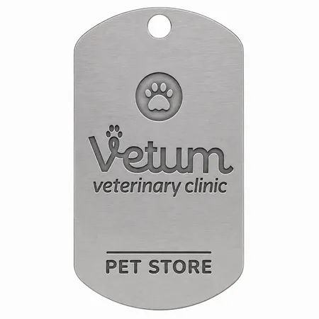 Die Struck Metal Dog Tags - Bottle Openers Now