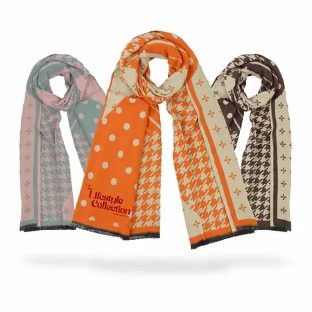 Cozy Cotton Polyester Scarves - Bottle Openers Now