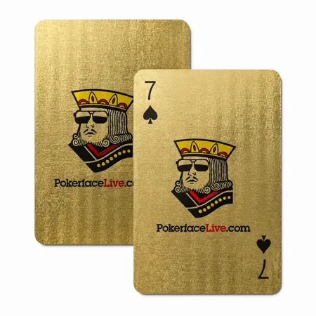 Brushed Gold Finish Playing Cards - Bottle Openers Now