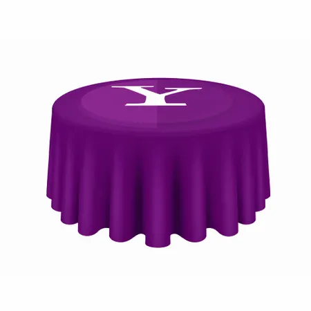 Custom Round Table Covers - Bottle Openers Now