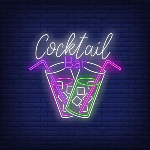 Cocktail Bar Neon - Bottle Openers Now
