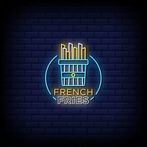 French Fries Shop Neon Sign - Bottle Openers Now