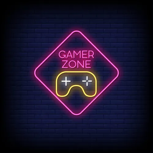 Gamer Zone Neon Sign - Bottle Openers Now