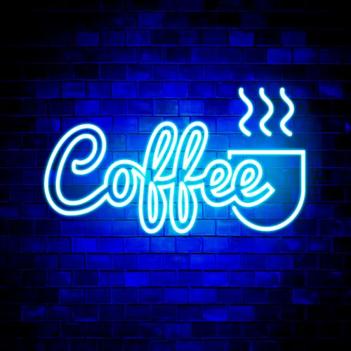 Coffee Neon Sign - Bottle Openers Now