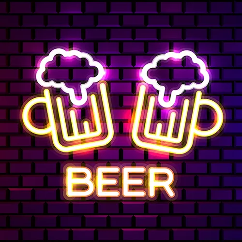 Beer Bar Neon Sign - Bottle Openers Now