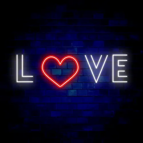 Love Heart Neon Sign - Bottle Openers Now