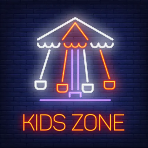 Fun Kids Zone Neon Sign - Bottle Openers Now