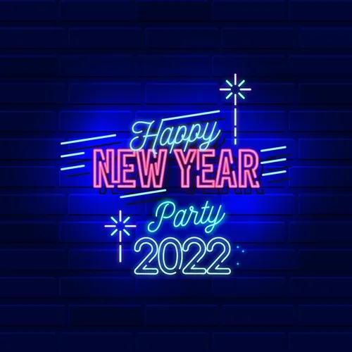 New Year Party Neon Sign - Bottle Openers Now