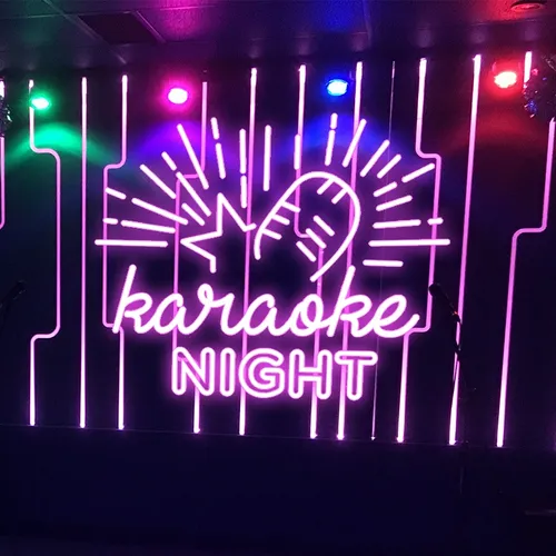 Karaoke Night Neon Sign - Bottle Openers Now