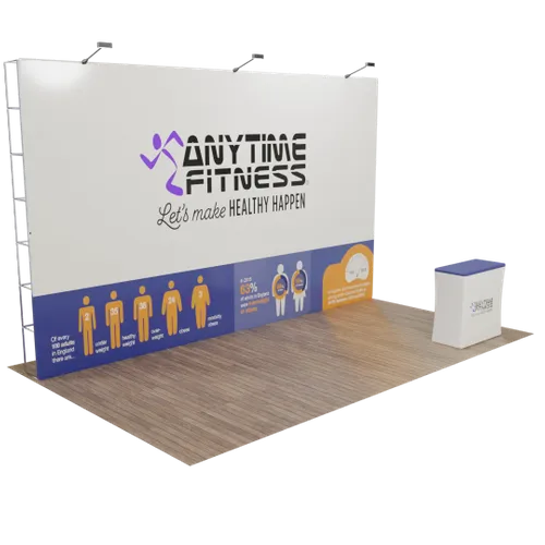 Custom Pop Up Trade Show Display 20' x 10' - Bottle Openers Now