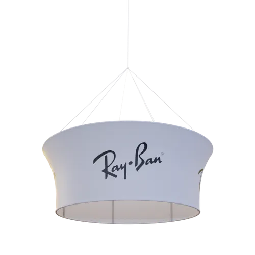 Custom Tapered Circle Personalized Trade Show Hanging Signs - Bottle Openers Now