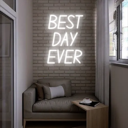 Best Day Ever Neon Sign - Bottle Openers Now