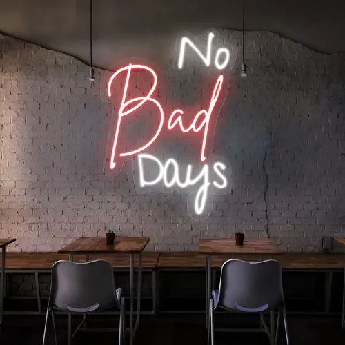 No Bad Days Neon Sign - Bottle Openers Now