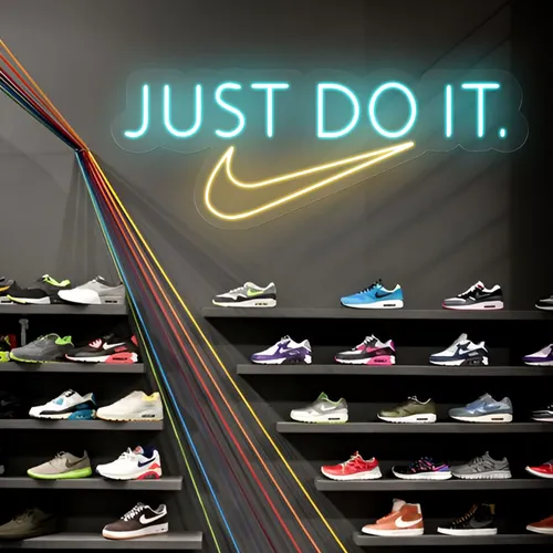 Just Do It Neon Sign - Bottle Openers Now