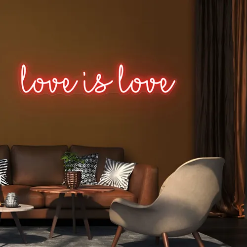 Love Is Love Neon Sign - Bottle Openers Now