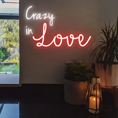 Crazy In Love Neon Sign - Bottle Openers Now