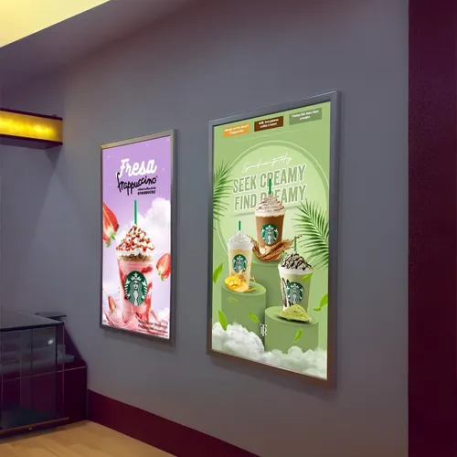 Aluminum Photo Frame Slim light Box - Bottle Openers Now