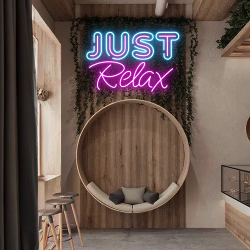 Just Relax Neon Signs - Bottle Openers Now