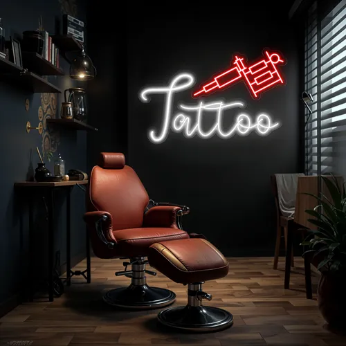 Tattoo Neon Sign - Bottle Openers Now