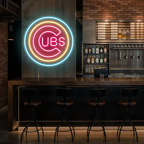 Cubs Neons Sign - Bottle Openers Now