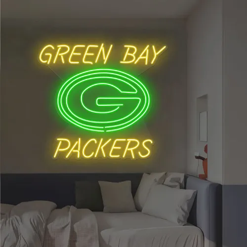 Green Bay Packers Neon Sign - Bottle Openers Now
