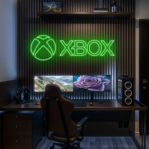 Xbox Neon Sign - Bottle Openers Now
