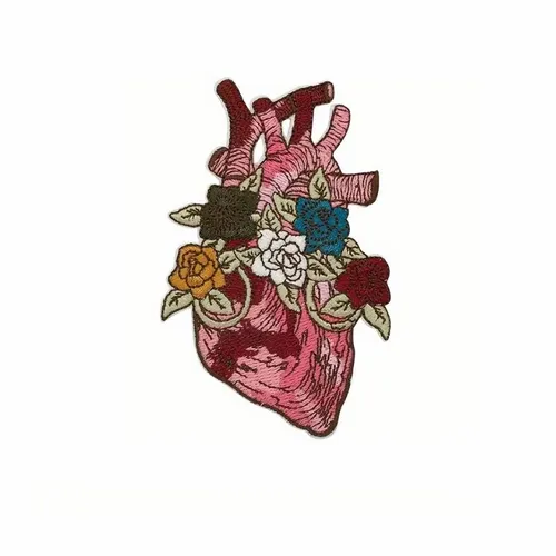 Heart of Flowers Patch - Bottle Openers Now