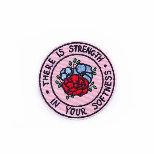 Pink Strength in Softness Patch - Bottle Openers Now