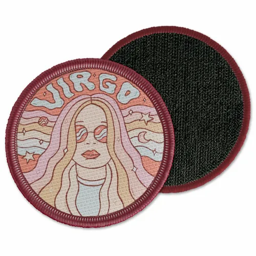 Round Virgo Velcro Patch - Bottle Openers Now