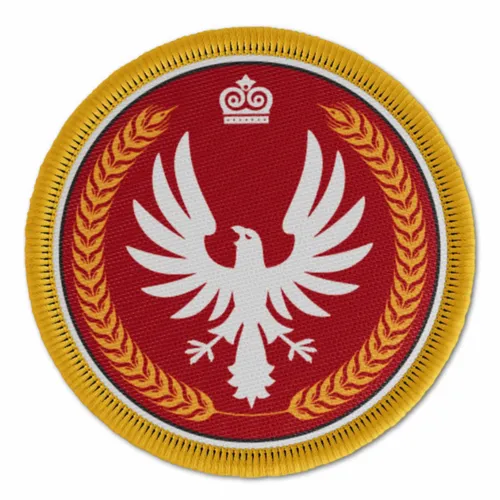 Yello and Red Bird Military Patch - Bottle Openers Now