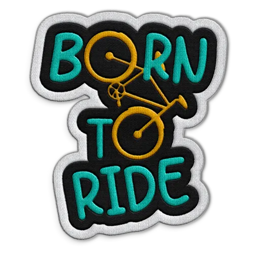 Born To Ride Hat Patch - Bottle Openers Now