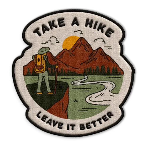 Take A Hike Hat Patch - Bottle Openers Now